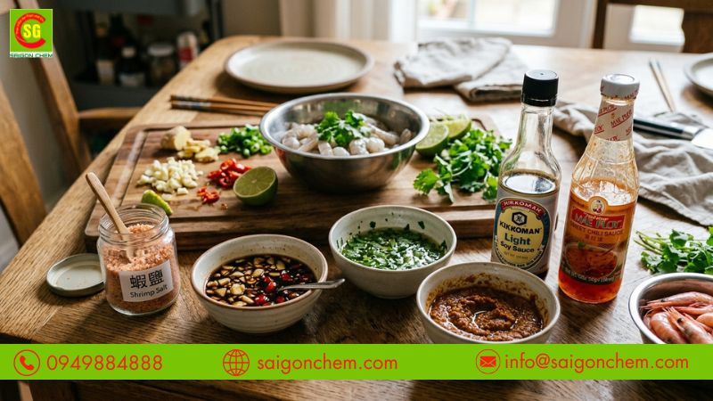 Tăng độ đậm đà cho nước chấm và sốt