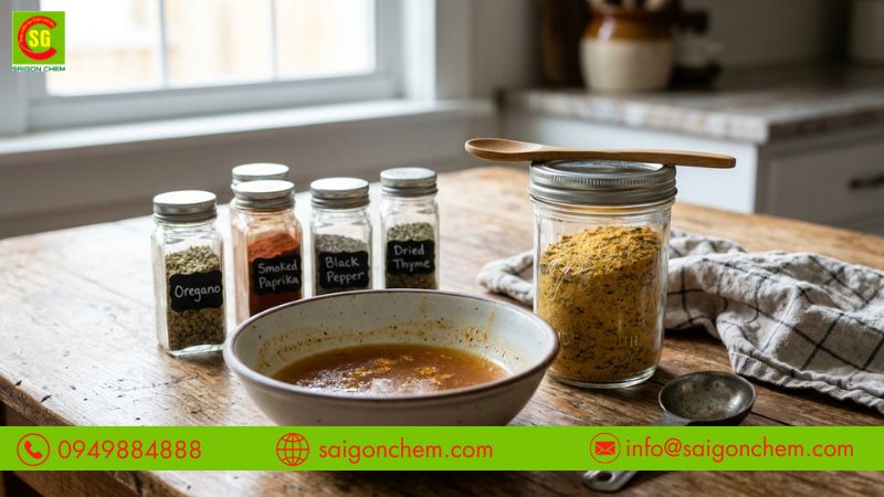 Tạo mùi vị đậm đà cho nước dùng