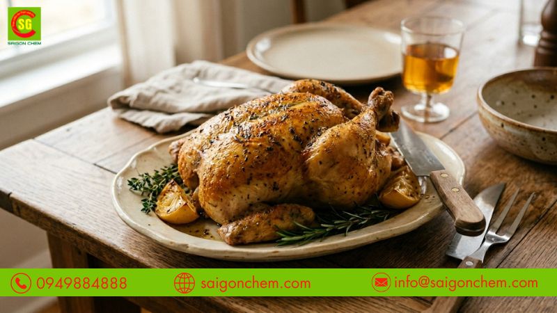 Hương gà giúp tối ưu hương vị cho thực phẩm