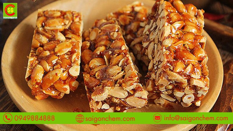 Ứng dụng mạch nha làm kẹo lạc