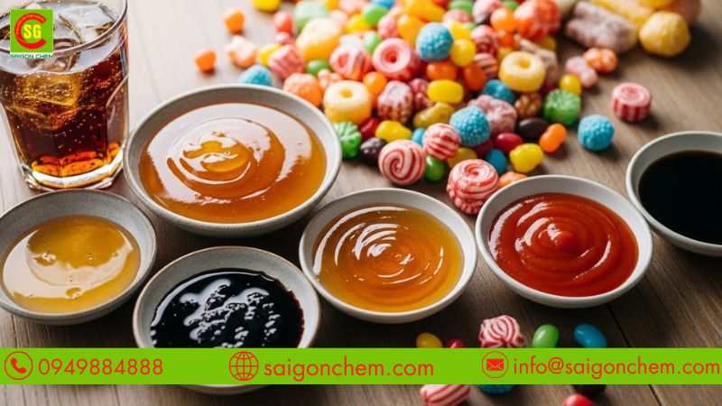 Mạch nha được sử dụng trong nhiều thực phẩm khác nhau