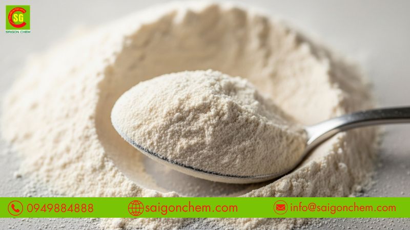 Công dụng của Xanthan Gum là tạo độ sánh cho thực phẩm