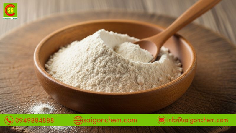 Xanthan Gum có tác dụng trong việc chống lắng cặn khi bảo quản