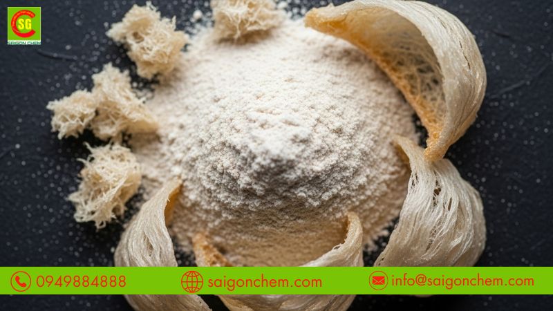 Xanthan Gum chính là phụ gia tạo sánh cho yến xào