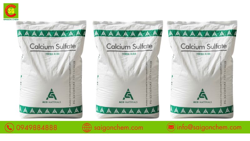 Giới thiệu về thạch cao thực phẩm có xuất xứ từ Mỹ