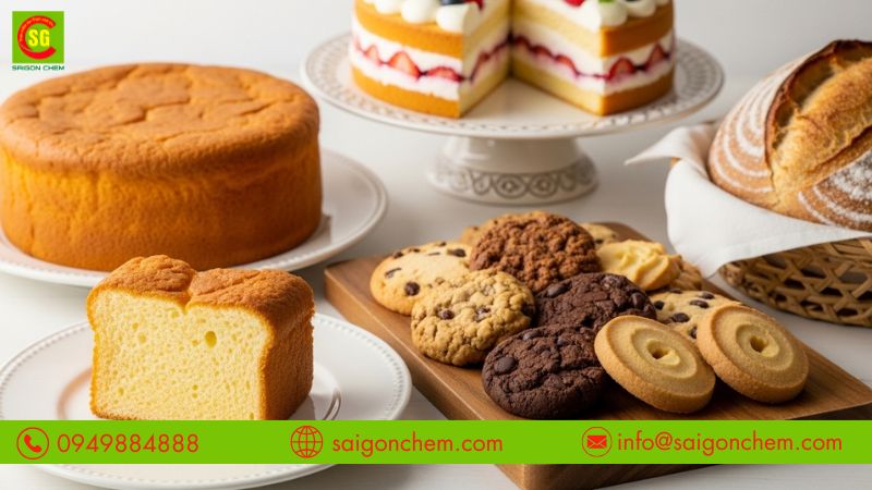 Sử dụng bột sữa béo đúng liều lượng cho từng loại bánh