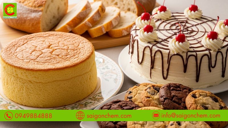 Bột sữa béo nguyên kem làm bánh giúp cải thiện kết cấu và tăng hương vị