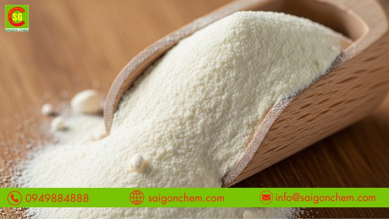 Thành phần Whole Milk Powder gồm protein, chất béo và lactose