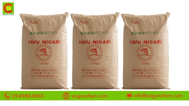 Muối Nigari là chất đông tụ tự nhiên từ nước biển