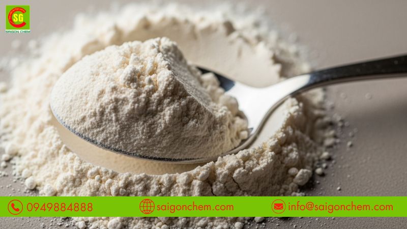 Công dụng xanthan gum 1kg giúp ổn định cấu trúc và giữ nước