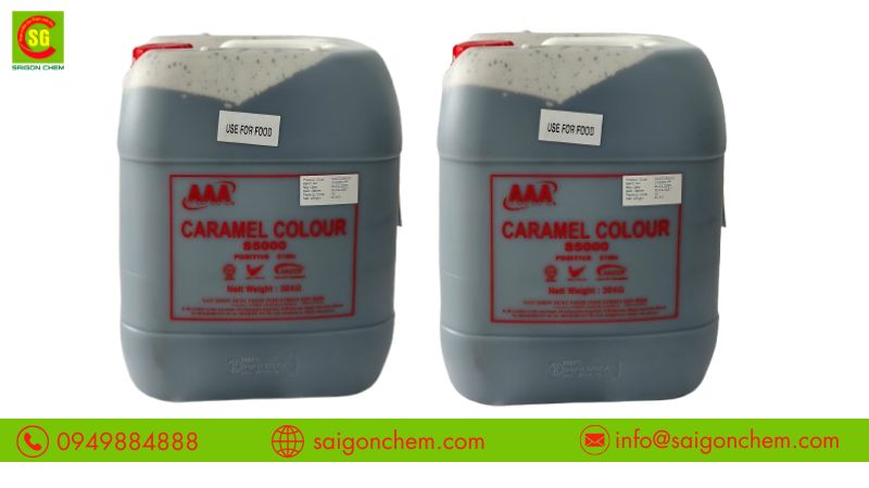 Màu caramel AAA S5000 tạo màu nâu đẹp cho thực phẩm