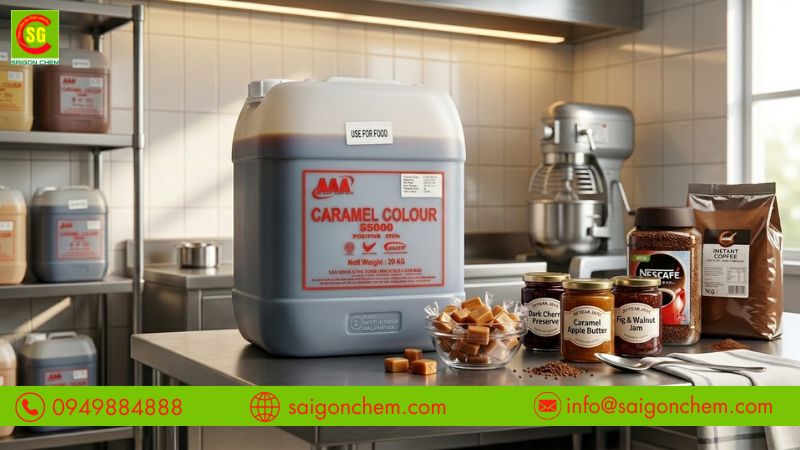 Ứng dụng caramel AAA S5000 trong bánh kẹo và thực phẩm