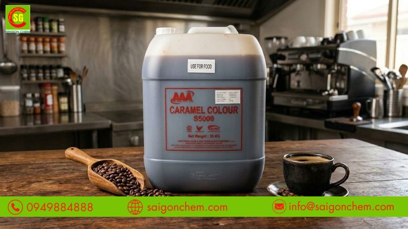 Tẩm ướp cà phê tạo màu cánh gián đẹp mắt