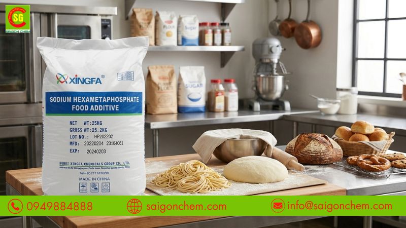 Tăng độ dai và cải thiện cấu trúc cho bánh và mì sợi