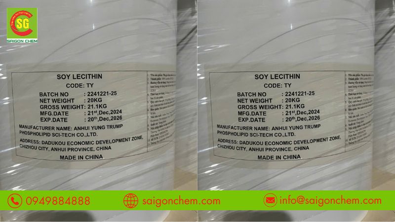 Chất nhũ hóa lecithin E322