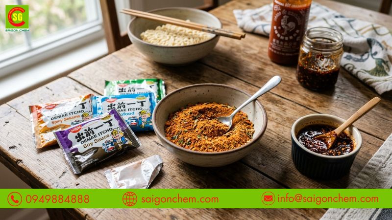 Giúp nước dùng và nước sốt thêm đậm vị