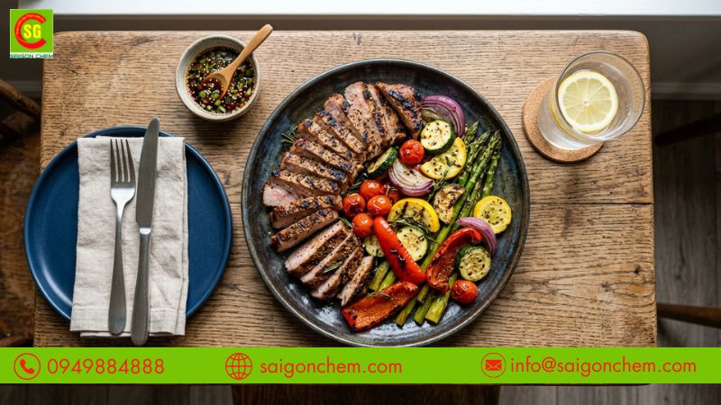 Dùng đúng liều lượng giúp hương thịt phát huy hiệu quả hơn