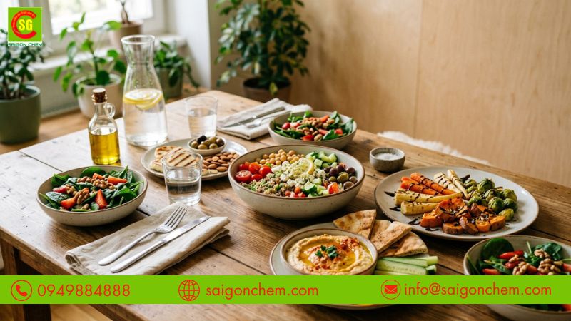 Tạo vị mặn cho món chay hiện đại
