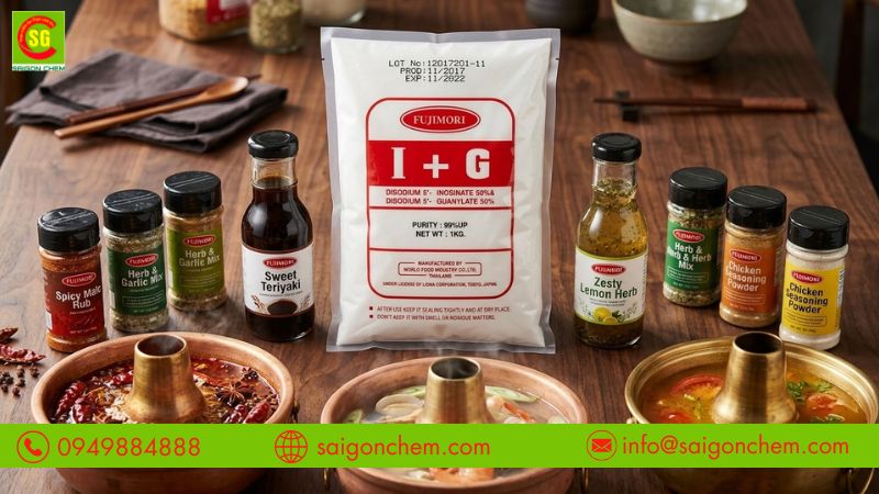 Hỗ trợ nước dùng có vị umami tự nhiên