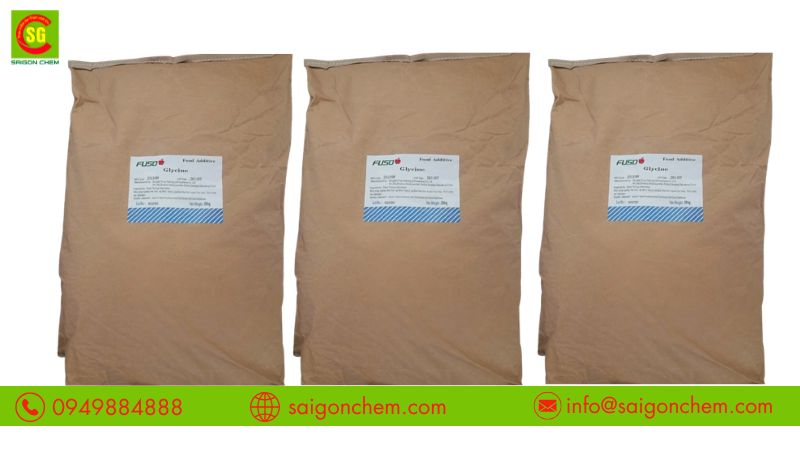 Glycine có vị ngọt dịu và dễ tan trong nước