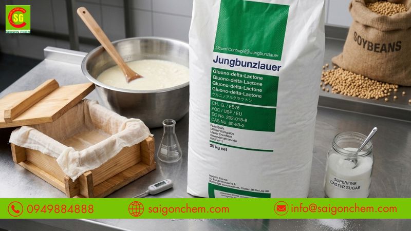 Sử dụng đúng tỷ lệ giúp phụ gia GDL phát huy hiệu quả tối ưu