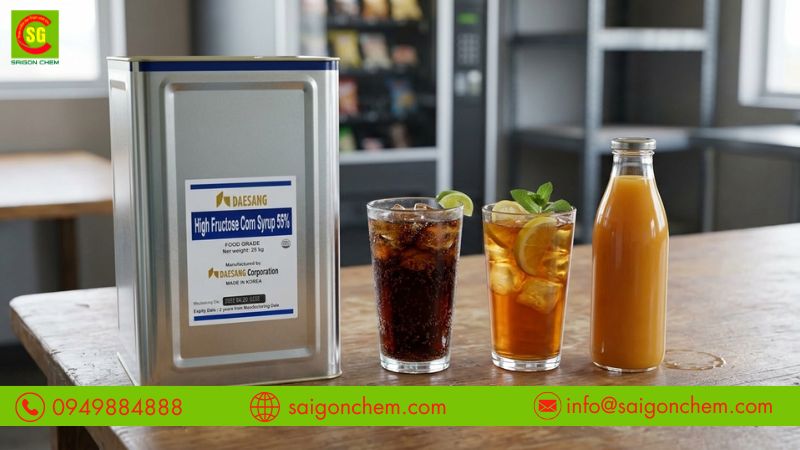 Đường HFCS tạo vị ngọt ổn định cho nước giải khát