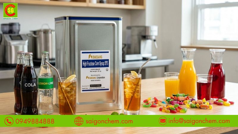 Đường HFCS giúp cải thiện chất lượng thực phẩm chế biến