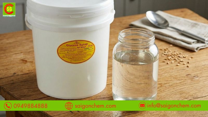 Glucose Syrup giúp tạo ngọt và tăng độ kết dính thực phẩm