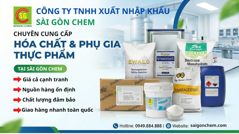 Sài Gòn Chem cung cấp mạch nha chất lượng tại TPHCM