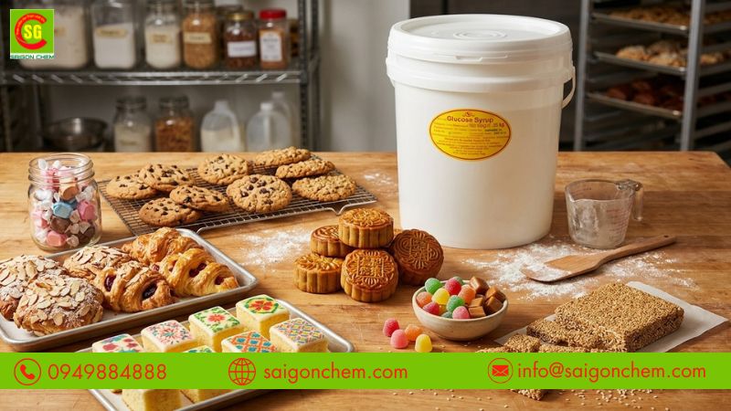 Mạch nha giúp bánh kẹo có độ bóng và dẻo ngon