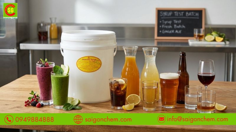 Đồ uống dùng mạch nha có vị ngọt thanh tự nhiên