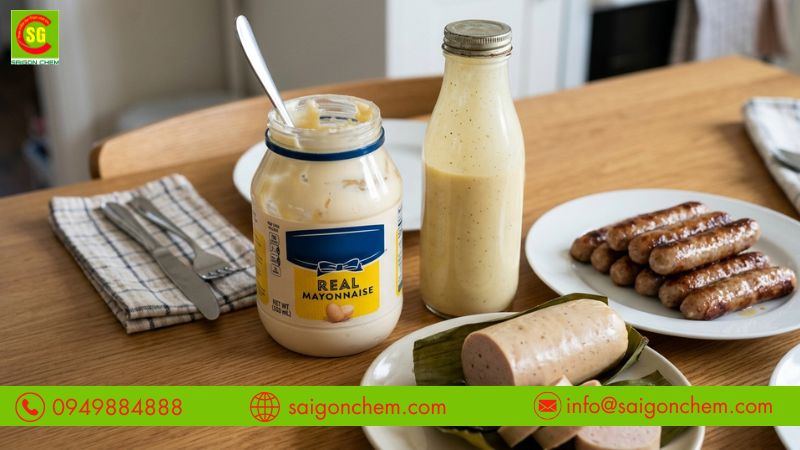 Bột lòng đỏ hỗ trợ nhũ hóa trong sản xuất nước sốt